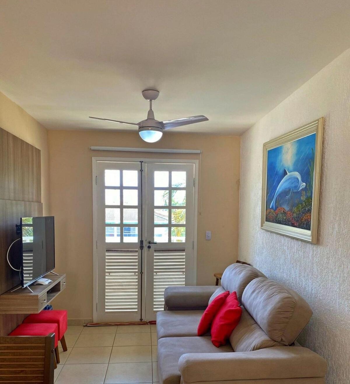 Apartamento Praia Grande Tenorio Pe Na Areia C/ Ar أوباتوبا المظهر الخارجي الصورة