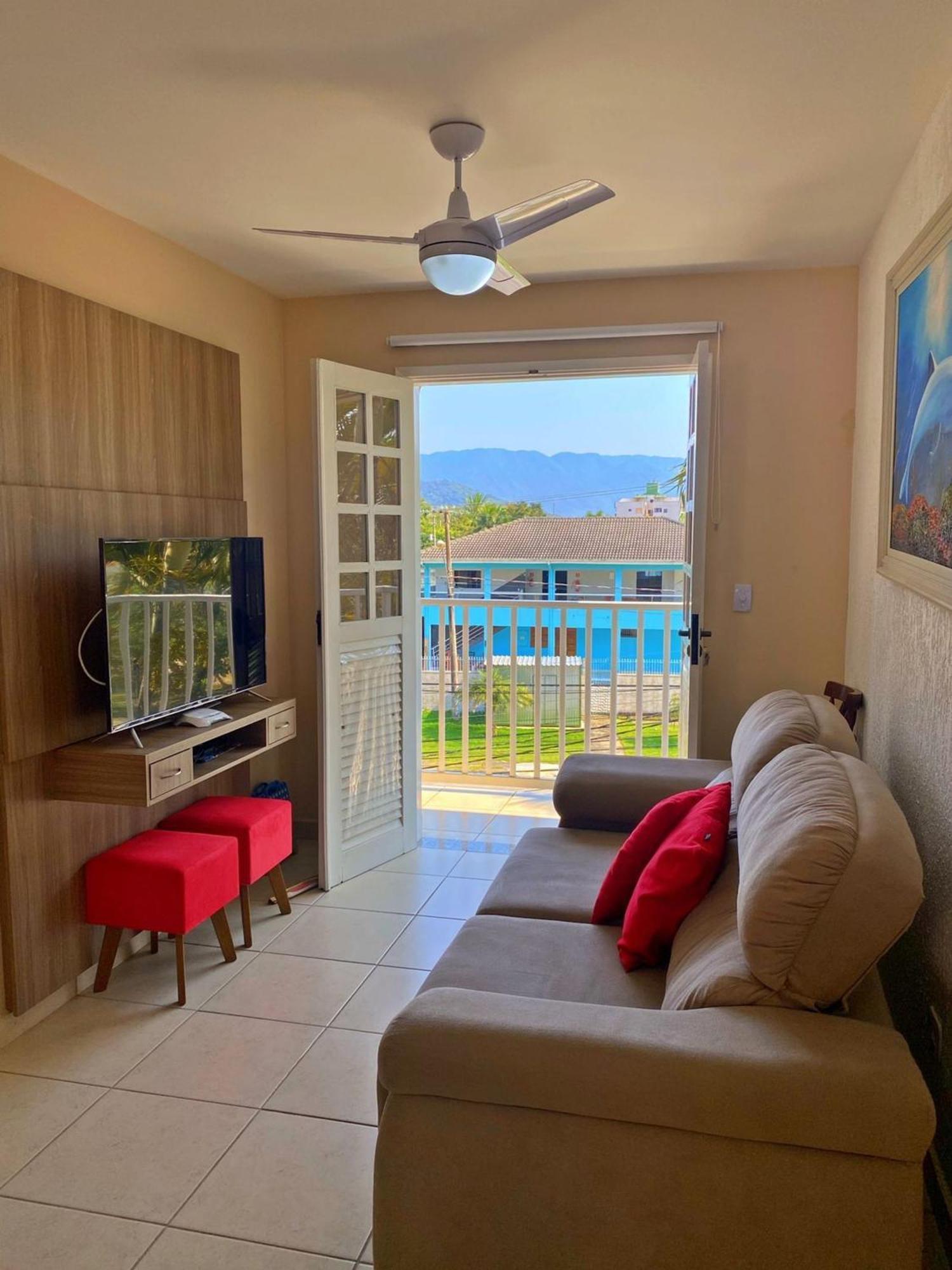 Apartamento Praia Grande Tenorio Pe Na Areia C/ Ar أوباتوبا المظهر الخارجي الصورة